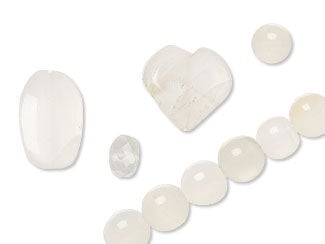 Moonstone, White